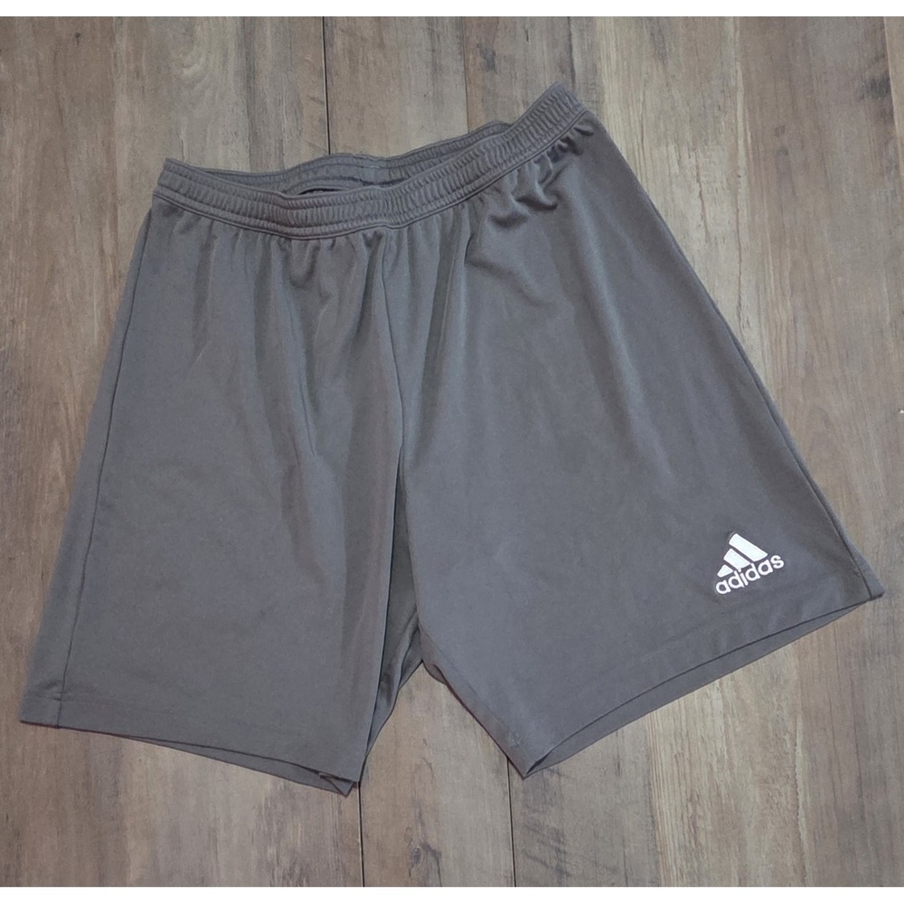 Adidas Gray Loose Athletic Aeroready Shorts Men L